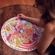 Eeboo 500 Piece Round Puzzle