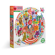 Eeboo 500 Piece Round Puzzle