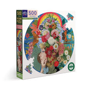 Eeboo 500 Piece Round Puzzle