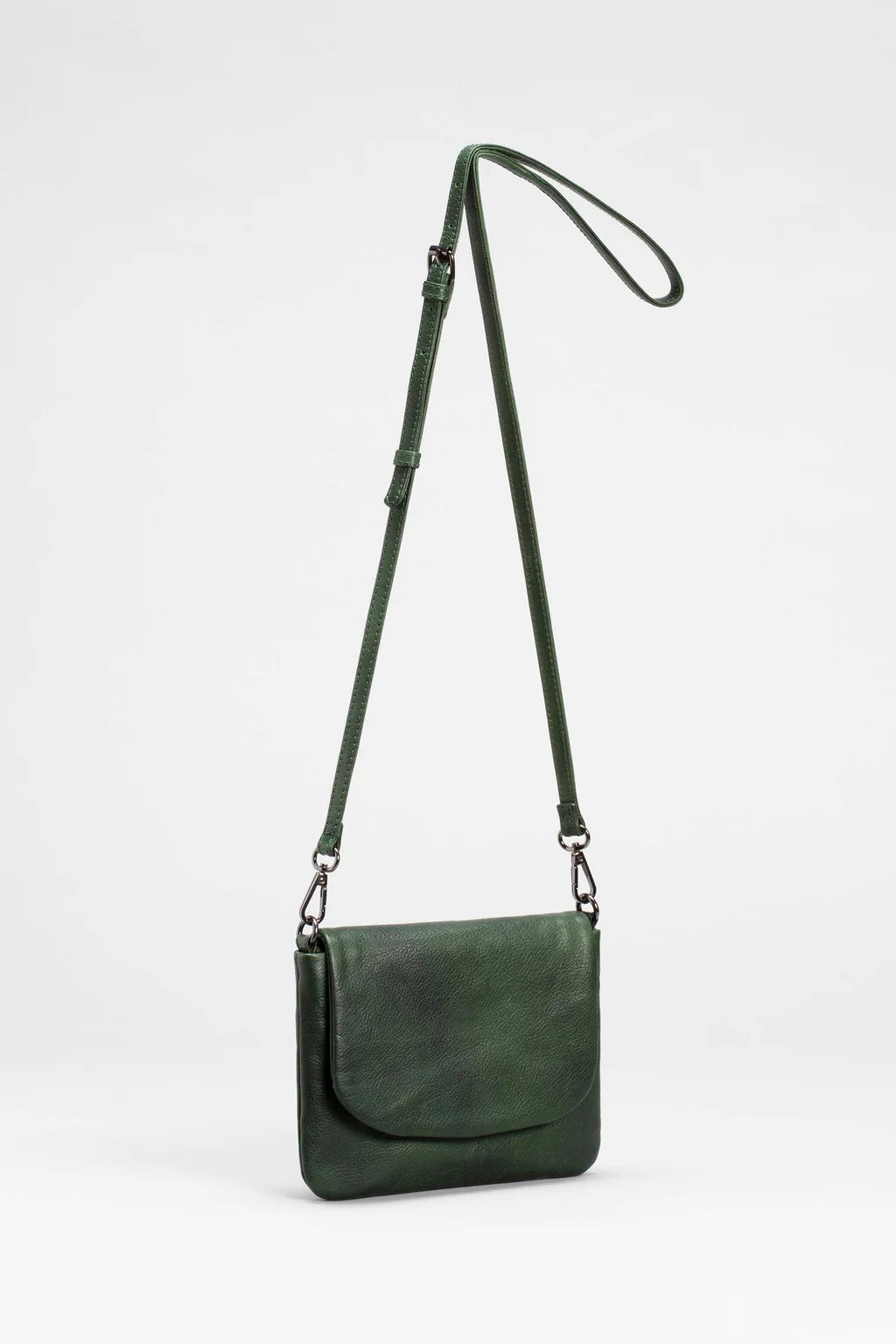 Elk Liten Crossbody Bag - Dark Green
