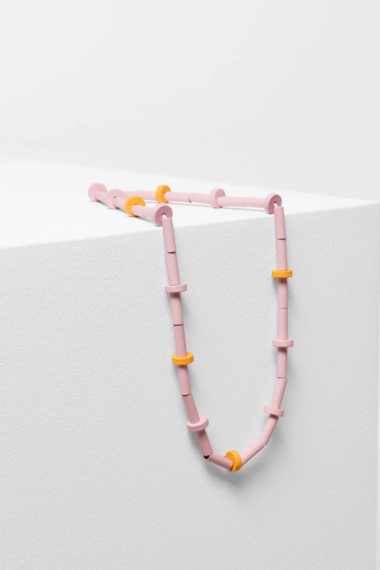 Elk Obbe Necklace - Floss Pink