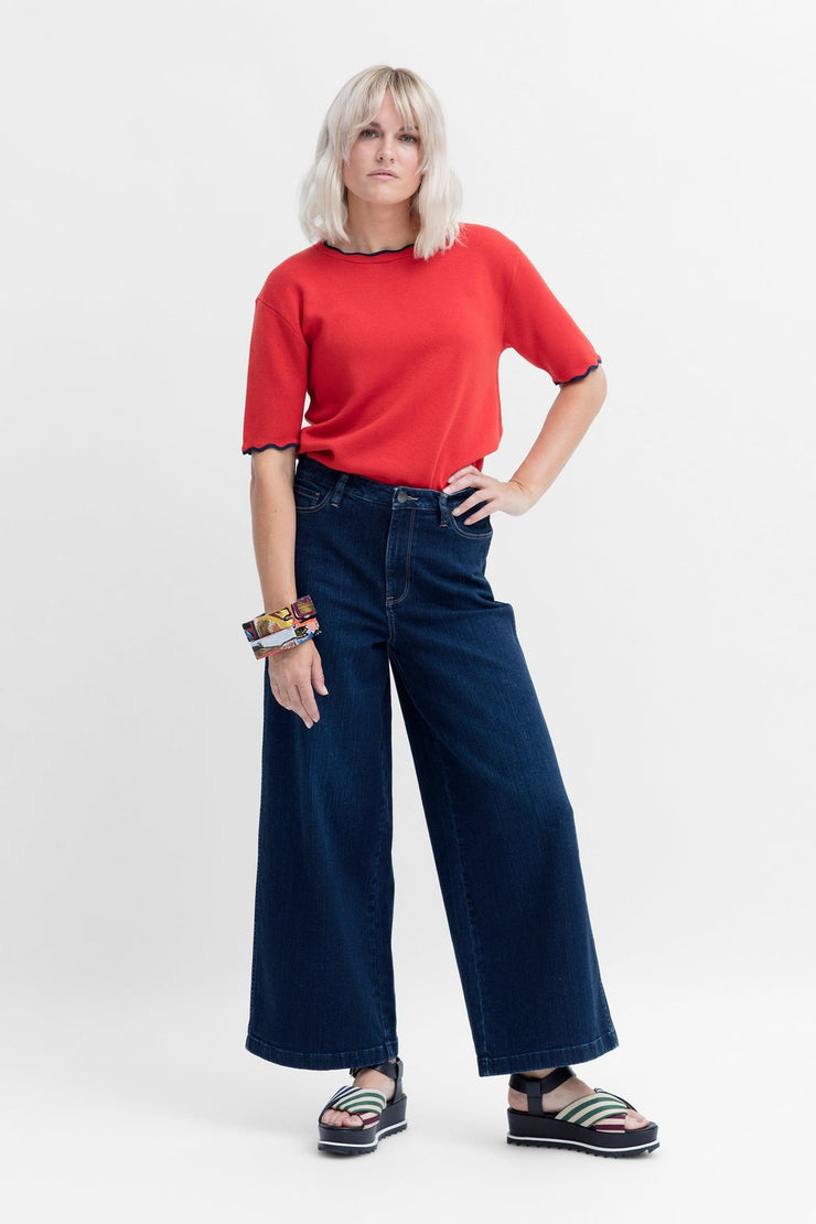 Elk Tovi Jeans - Dark Blue Rinse Was $230 Now