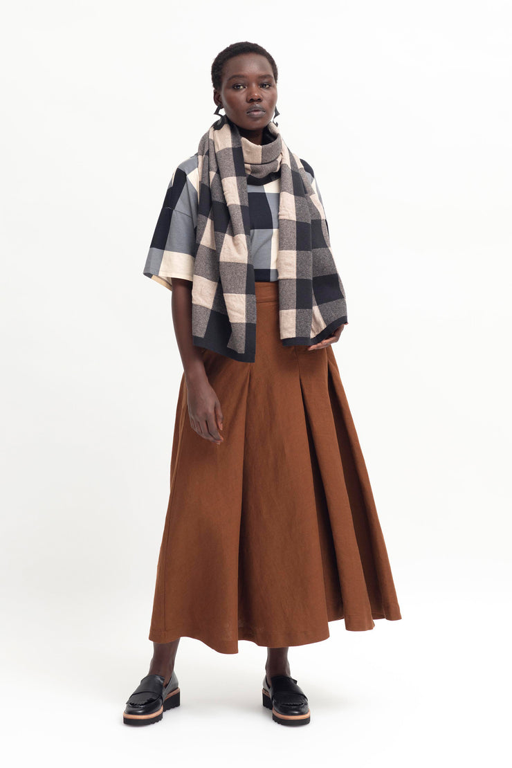 Elk Ativ Skirt - Bronze Brown Was $399 Now