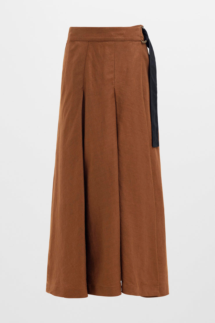 Elk Ativ Skirt - Bronze Brown Was $399 Now