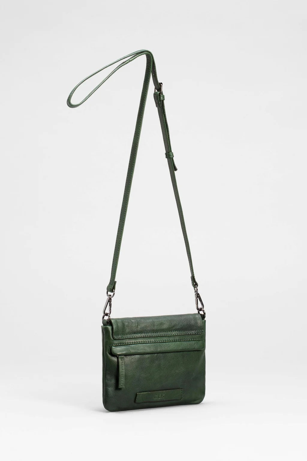 Elk Liten Crossbody Bag - Dark Green