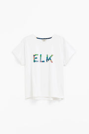 Elk Logo Tee - Jarmo Print Was $130 Now