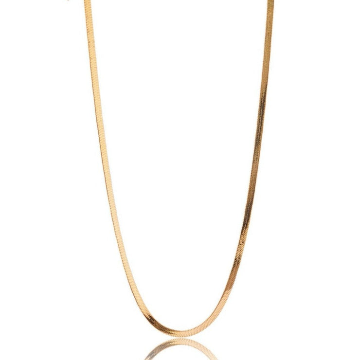 Sidewalk Chain Necklace - Gold