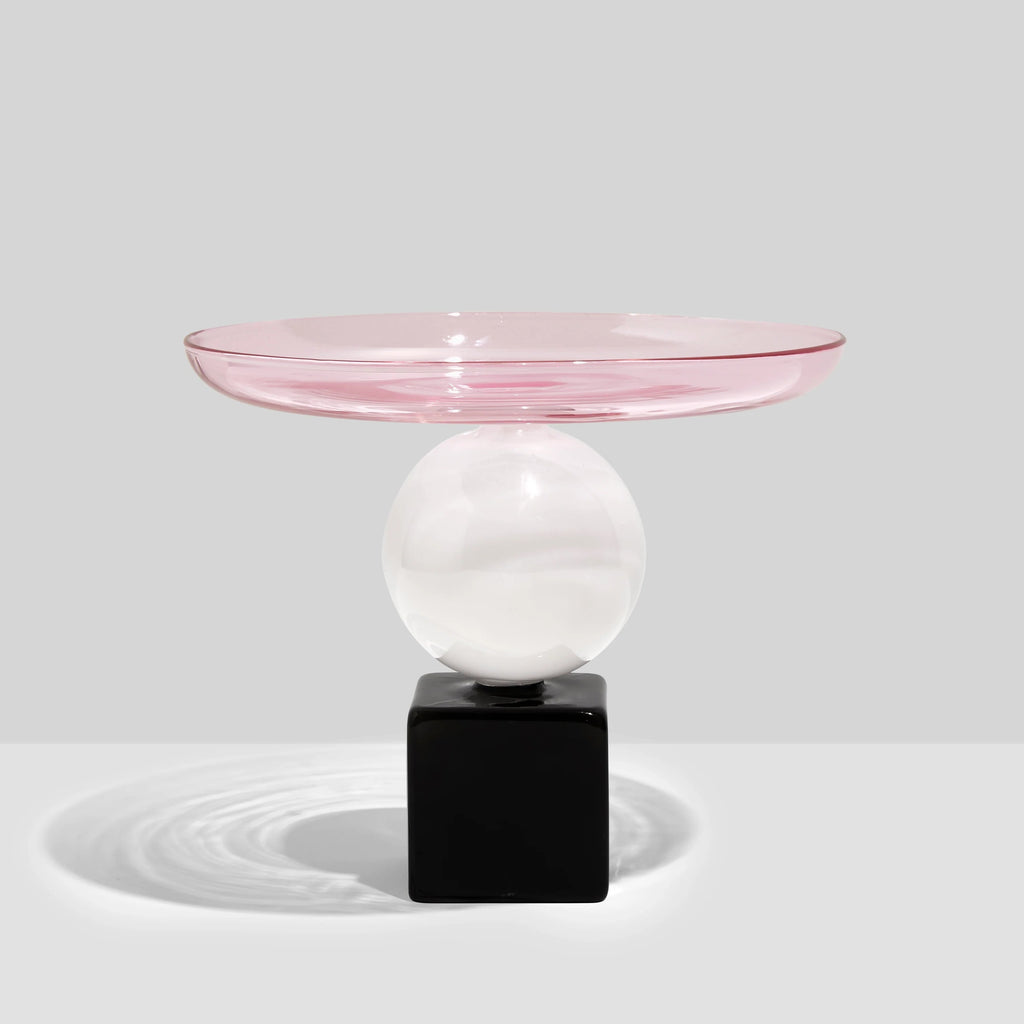 Geo Cake Stand - Pink/White/Black Was $245 NOW