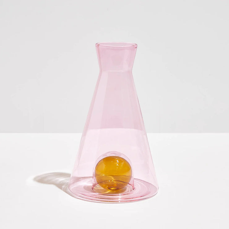 Vice Versa Carafe - Pink & Amber