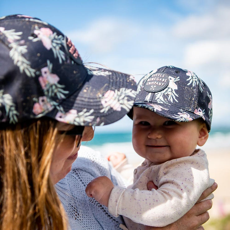 Little Renegade Baseball Cap -  Floral Valentine  Was $39.90 NOW