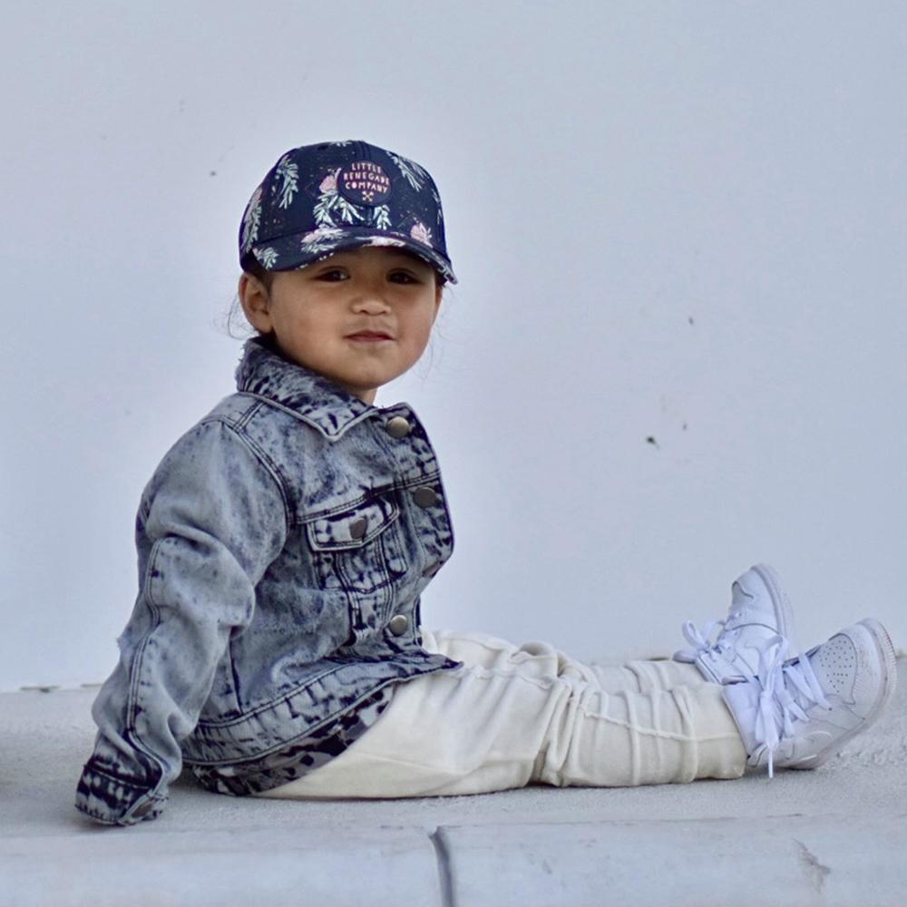 Little Renegade Baseball Cap -  Floral Valentine  Was $39.90 NOW