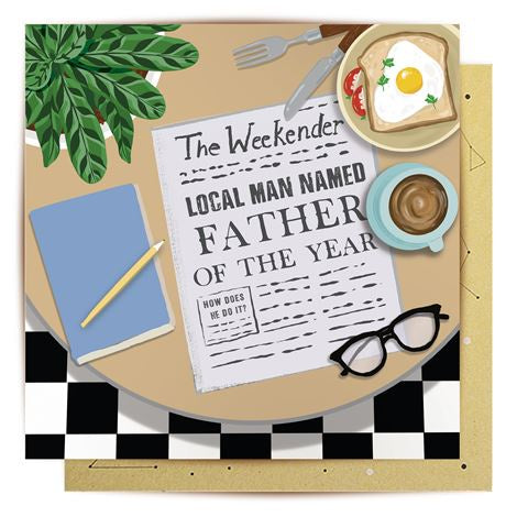 Father of The Year Card