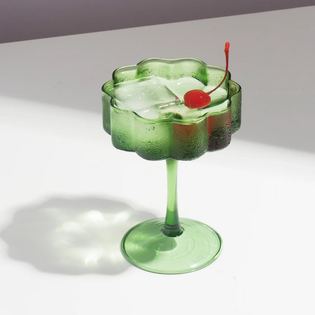 Wave Coupe Set of 2 - Green Was $149 NOW
