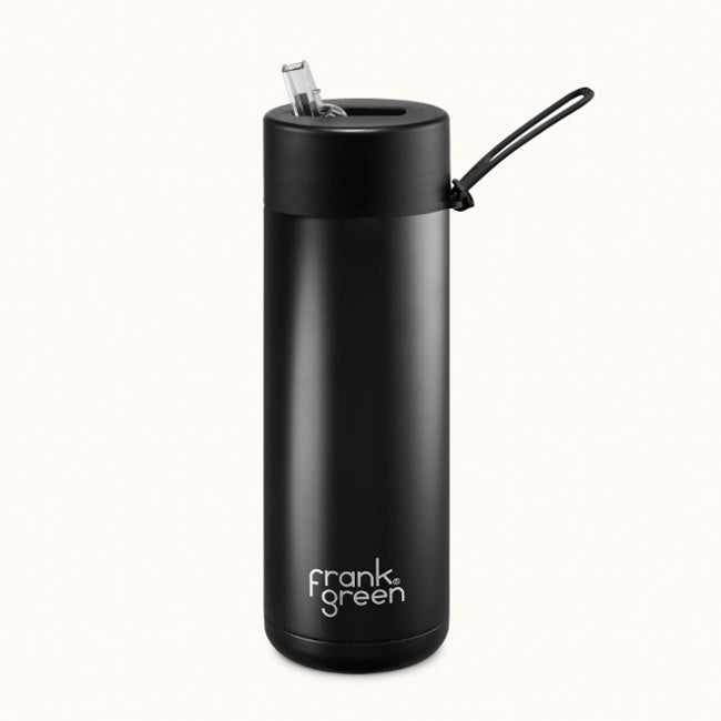 Frank Green 20oz Bottle - Midnight w Straw Ltd