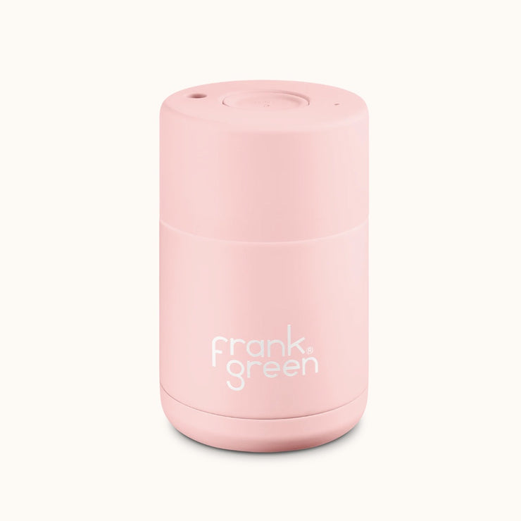 Frank  Green 8oz Cup - Blushed w Push Button Lid