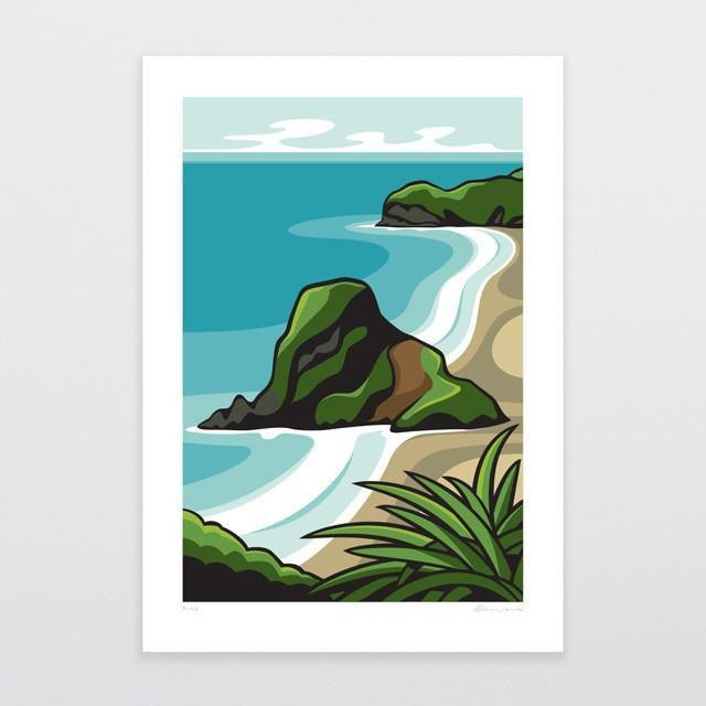 Glenn Jones Print - Piha