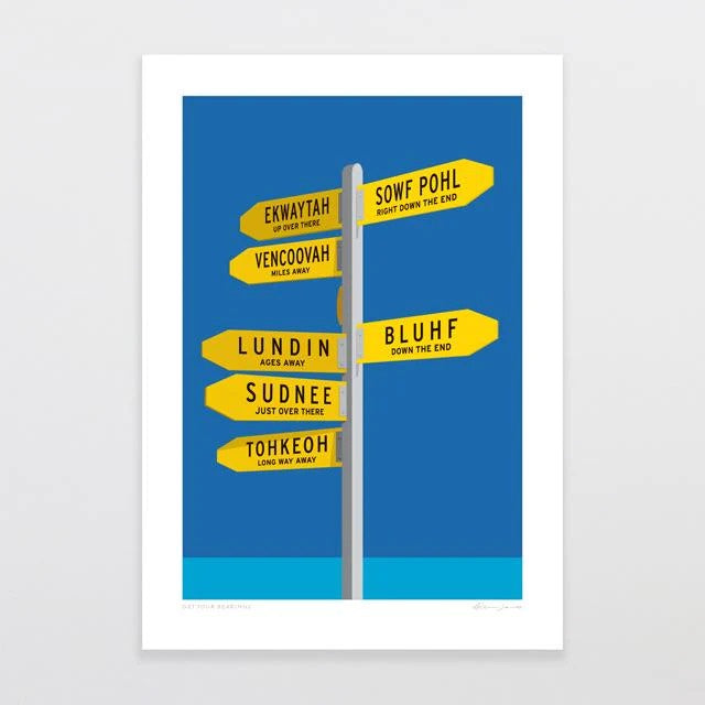 Glenn Jones Print - Get Your Bearings