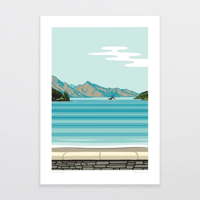 Glenn Jones Print - Queenstown