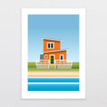 Glenn Jones Print - Seaview Bach