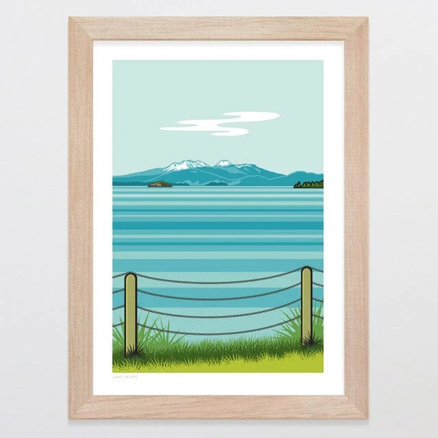 Glenn Jones Print - Lake Taupo
