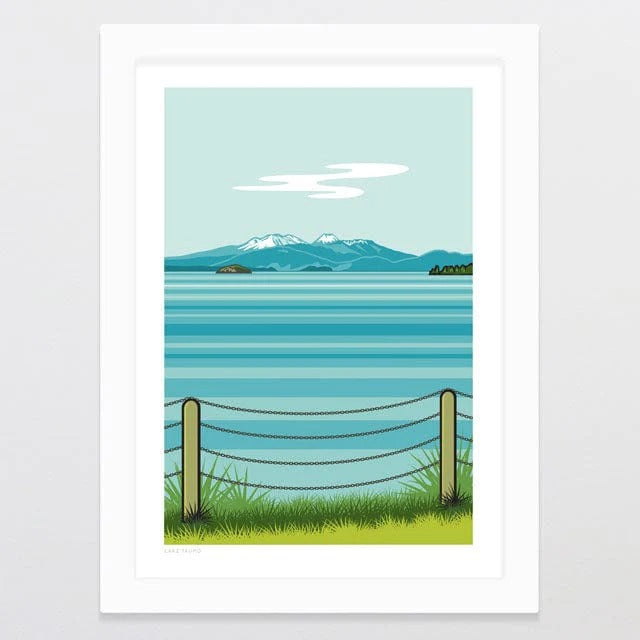 Glenn Jones Print - Lake Taupo