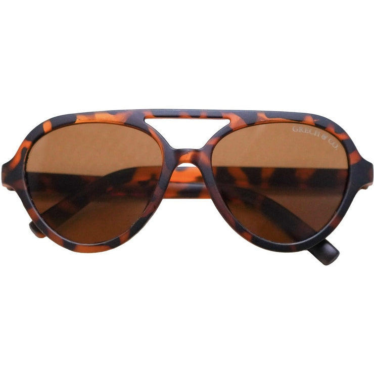 Sustainable Polarised Sunglasses - The Aviator Tortoise Was $55.90 NOW