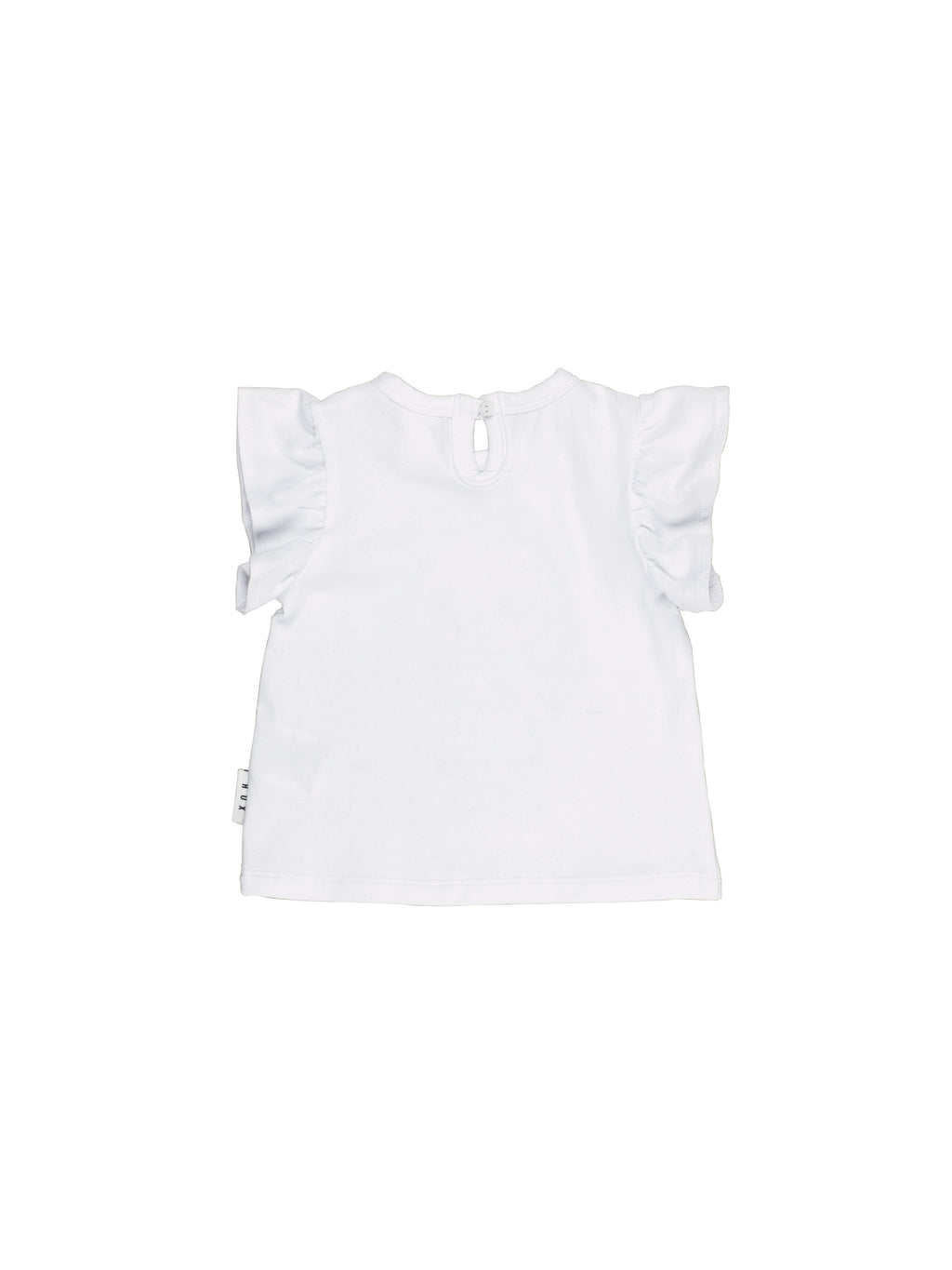 Cheery Chipmunk Frill T Shirt - White  Was $59.90 Now