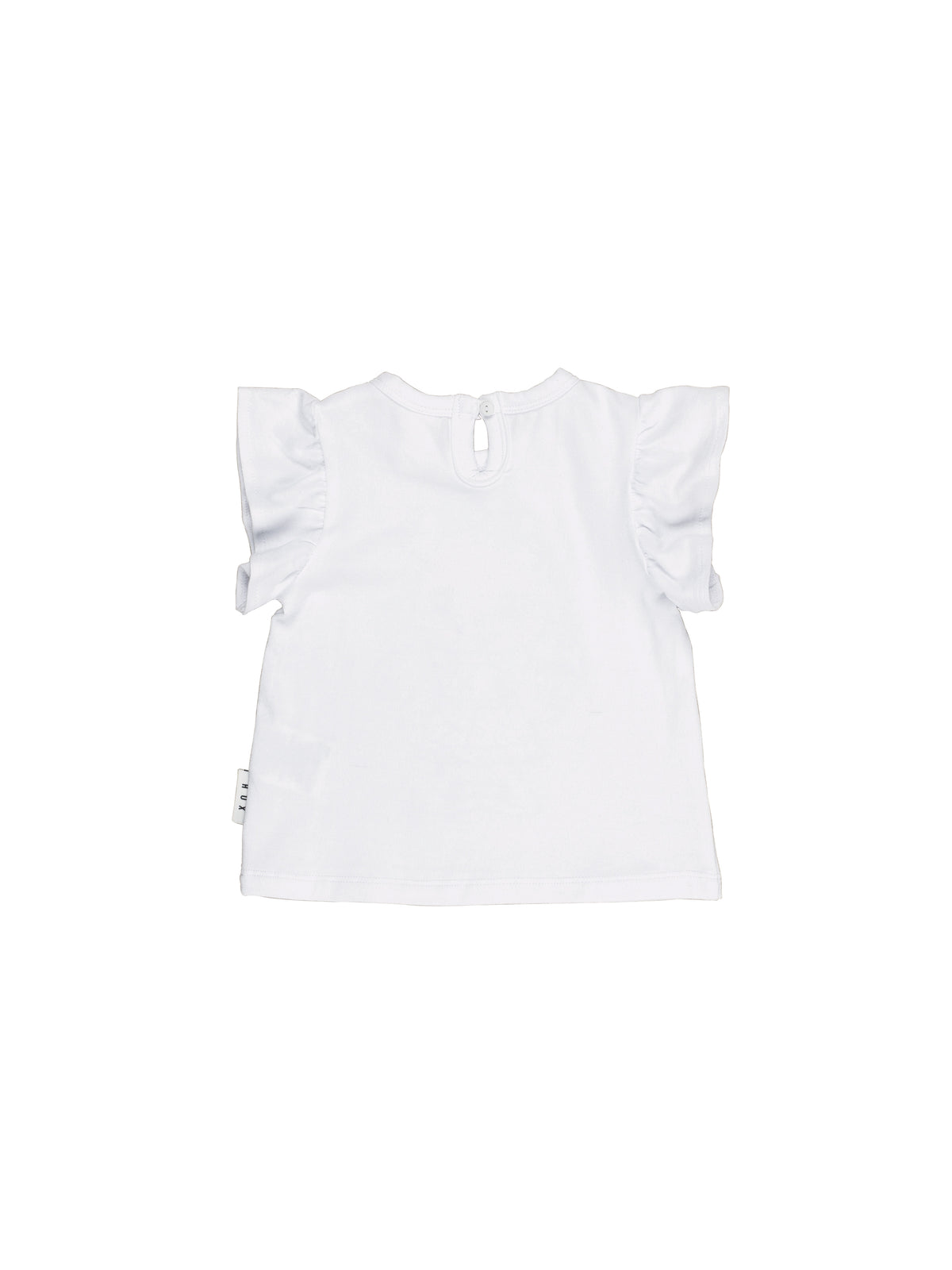 Cheery Chipmunk Frill T Shirt - White  Was $59.90 Now