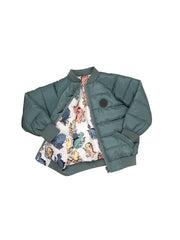 Reversible Bomber - Dino Band/Light Spruce