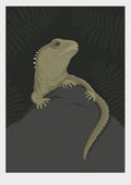 Wildlife Laser Print - Tuatara