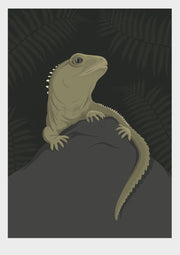 Wildlife Laser Print - Tuatara