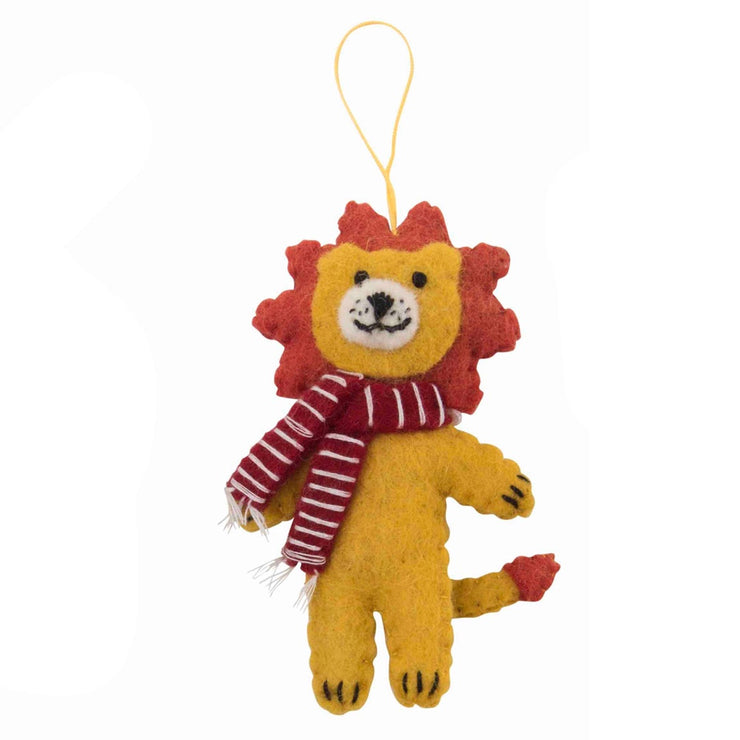 Hanging Christmas Decorations: Lion