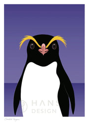 Wildlife Laser Print - Crested Penguin