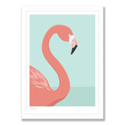 Wildlife Laser Print - Flamingo