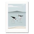 Wildlife Laser Print - Rangitoto Stilts