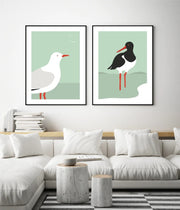 Wildlife Laser Print - Oyster Catcher