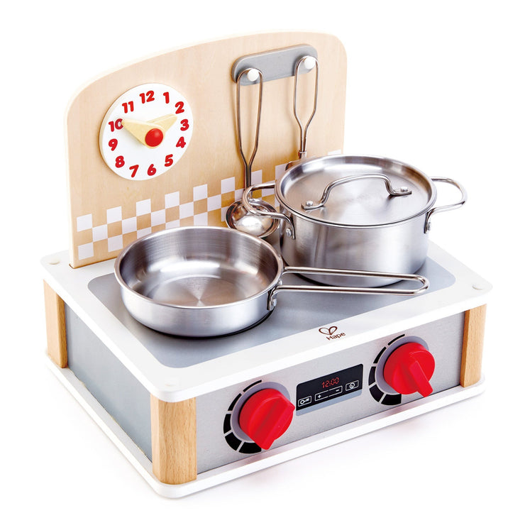 Hape 2 in 1 Kitchen & Grill Set