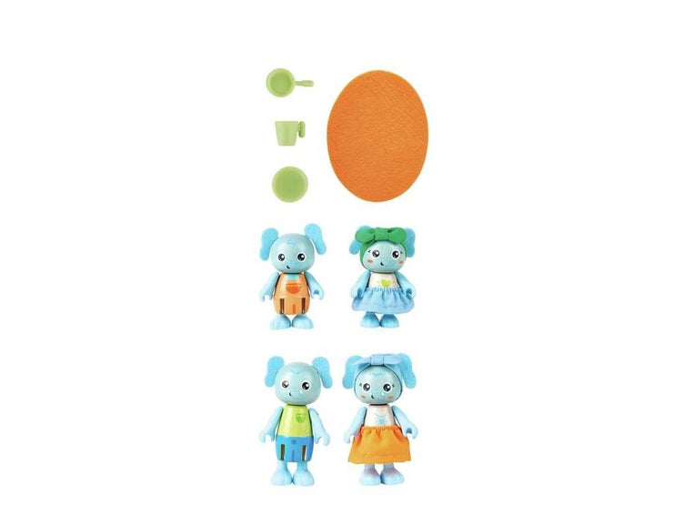 Hape Green Planet Elephant Family