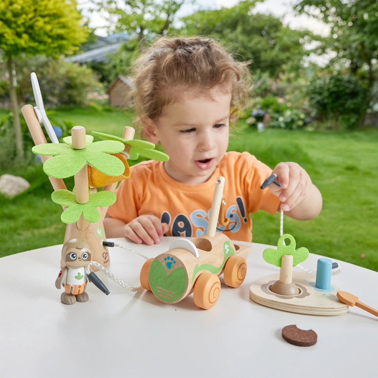 Hape Green Planet Green Vehicle Set