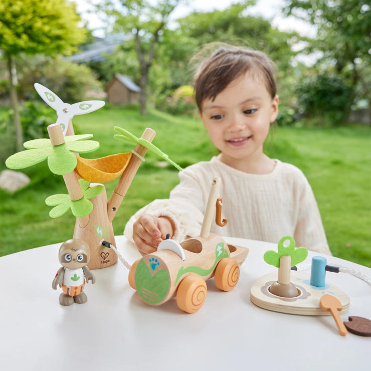 Hape Green Planet Green Vehicle Set