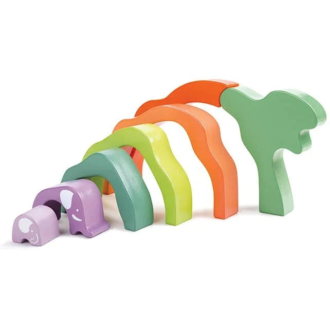 Hape Safari Elephant Stacking Blocks