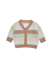 Multi Stripe Boxy Cardi - Multi Was $99 Now