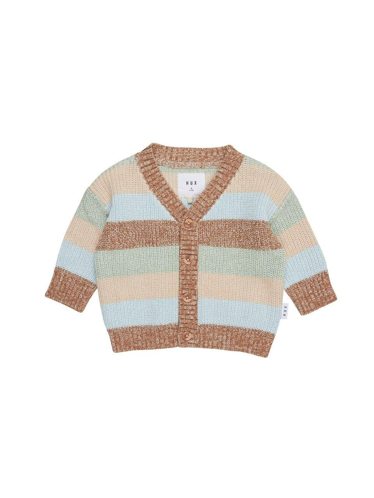 Multi Stripe Boxy Cardi - Multi Was $99 Now