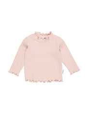 Rib Skivvy - Rose