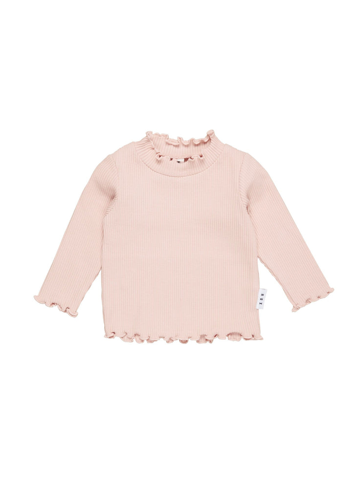 Rib Skivvy - Rose
