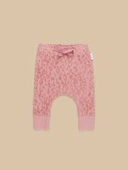 Dusty Rose Terry Drop Crotch Pants Was $45 Now