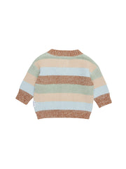 Multi Stripe Boxy Cardi - Multi