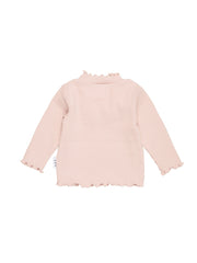 Rib Skivvy - Rose