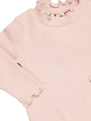 Rib Skivvy - Rose