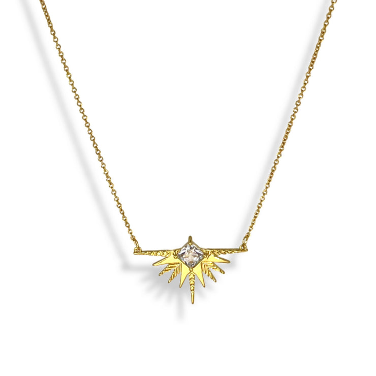 Dusting of Jewels - Solar Necklace